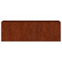 vidaXL Wand-Pflanzkübel 2 Stk Rostig Cortenstahl 53x10x17 cm 823686_6