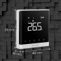 Echos Eco-4180 WLAN Wandthermostat für Fußbodenheizung, steuerbar per App, weiß.