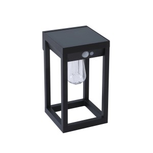 Lindby LED Smart Home Wandleuchte Außen Enea 10020219 Dimmbar mit Bewegungsmelder Modern in Schwarz aus Aluminium 1-flammig