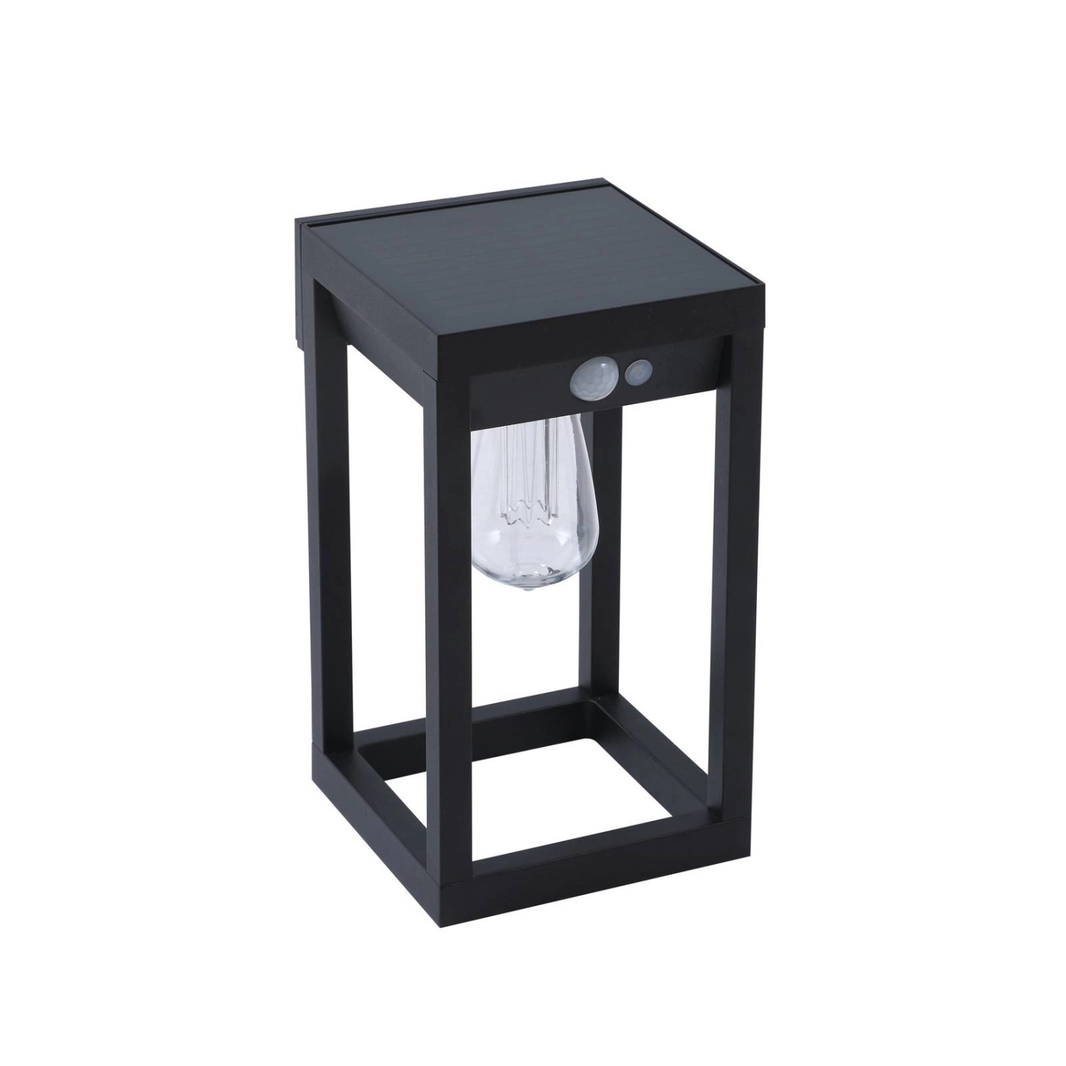 Lindby LED Smart Home Wandleuchte Außen Enea 10020219 Dimmbar mit Bewegungsmelder Modern in Schwarz aus Aluminium 1-flam...