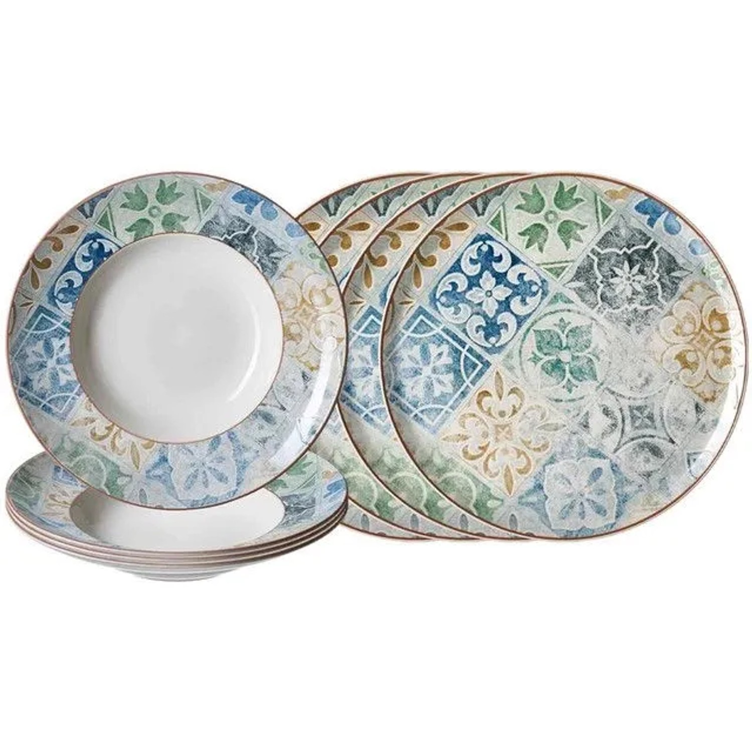 Ritzenhoff & Breker Roma Antica Pizza & Pasta Set 8-teilig