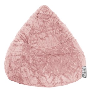 Sitting Point Sitzsack Fluffy in Rose: Gemütlicher, plüschiger Sitzsack für entspannte Stunden.