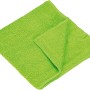Grünes Mikrofaser Universaltuch, 5er Set, für Reinigung und Haushalt.