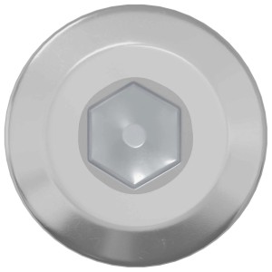vidaXL Kopf-Sicherungsschraube 12 Stk Silber M6 x 35 mm Stahl 864581