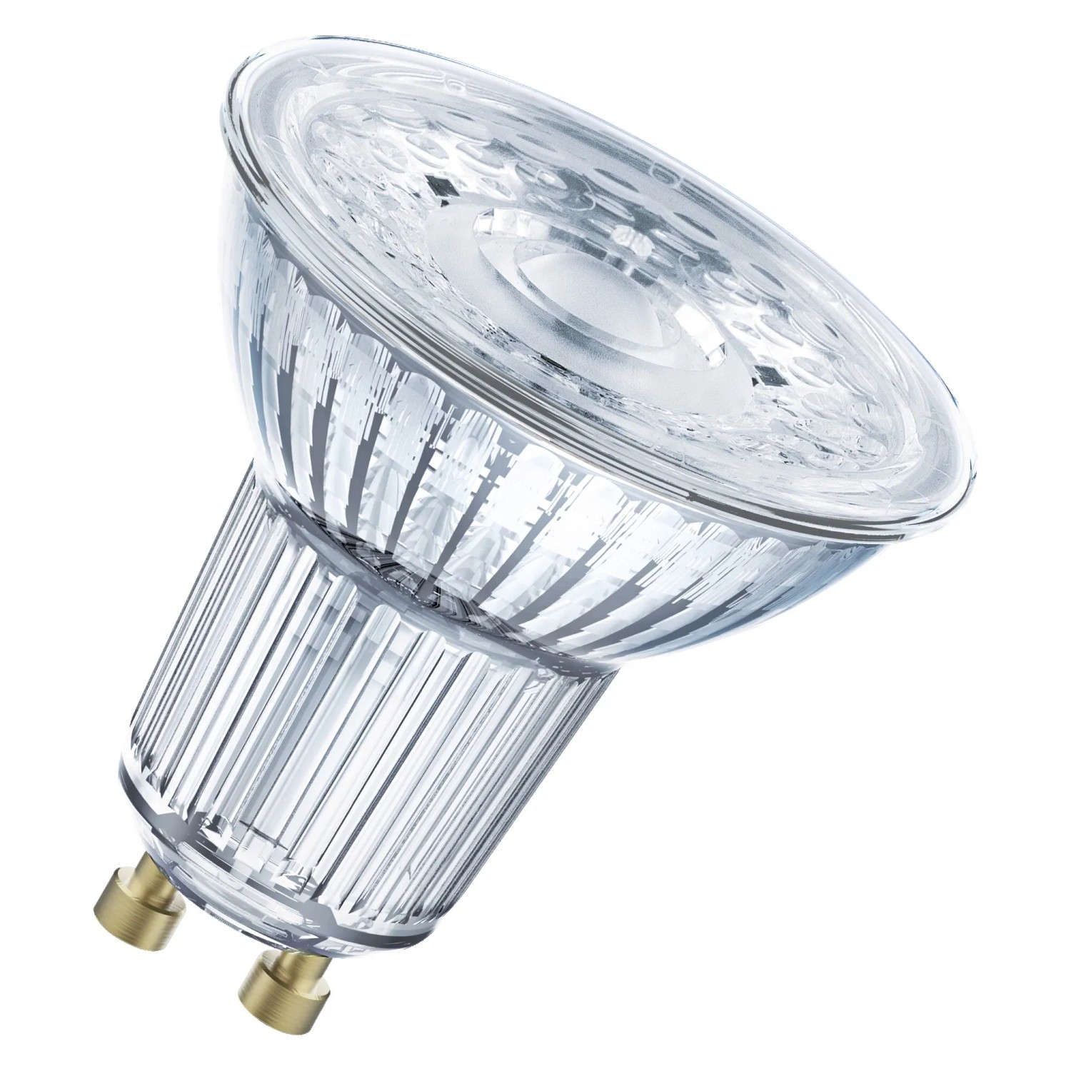Osram Matter GU10 LED-Lampe, Reflektor PAR16, dimmbar, 4,7W, 350lm, 3er-Pack.