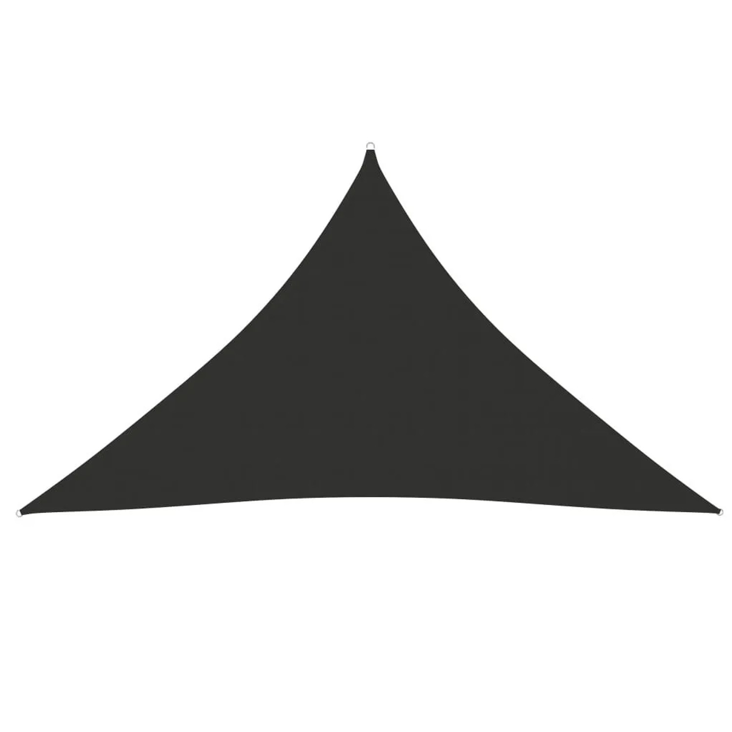 Furnicato Sonnensegel Oxford-gewebe Dreieckig 5x5x6 M Anthrazit