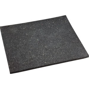 Waschmaschinen-Unterlage, 60x60x1 cm, schalldämmend und vibrationshemmend.