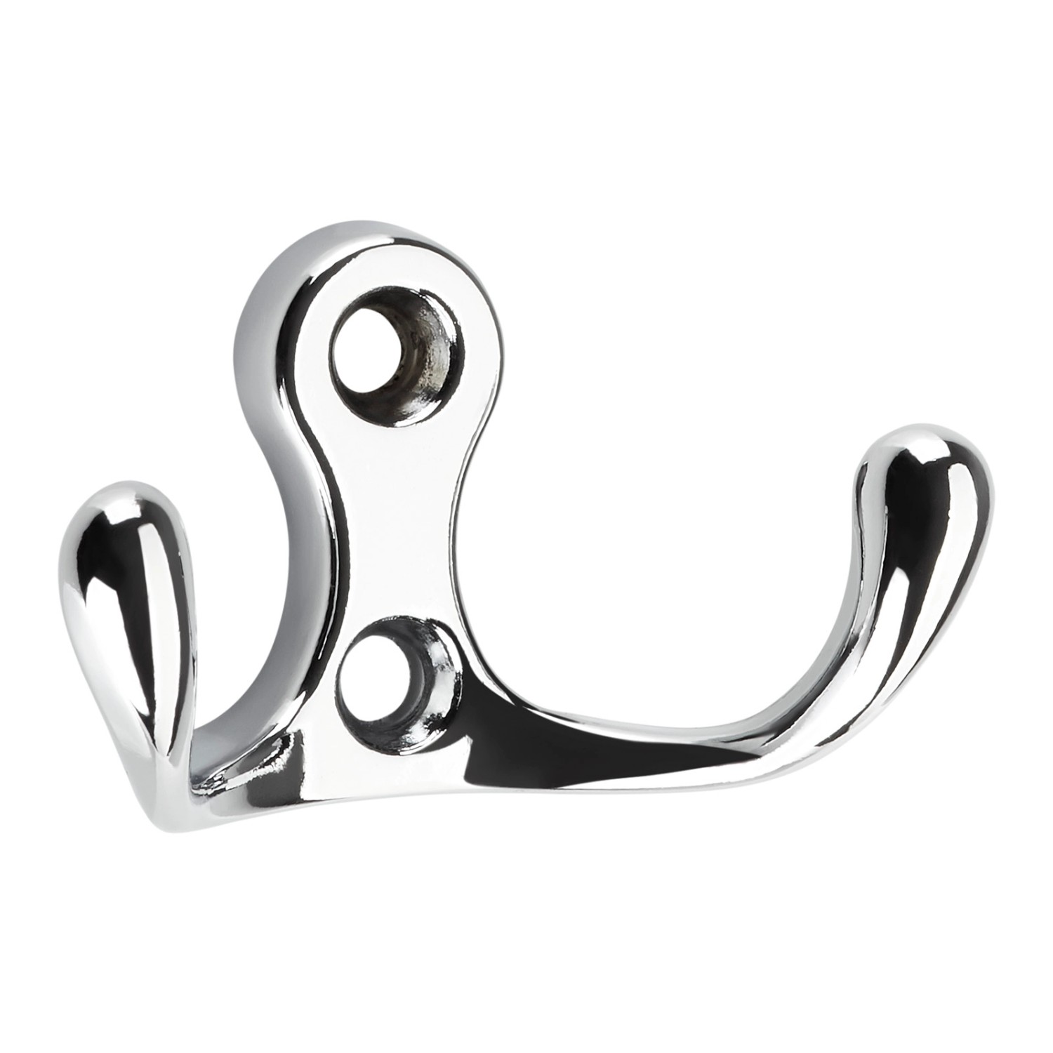 SOTECH Garderobenhaken MAREEN 2 Fach 29 x 51 x 23,5 mm BA 17 mm Chrom Poliert