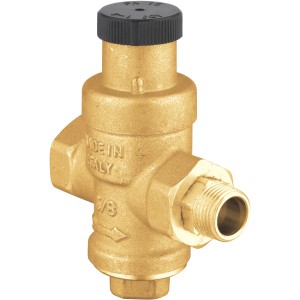 Grohe Blue Druckminderer aus Messing für Filtersysteme zur Druckregulierung.