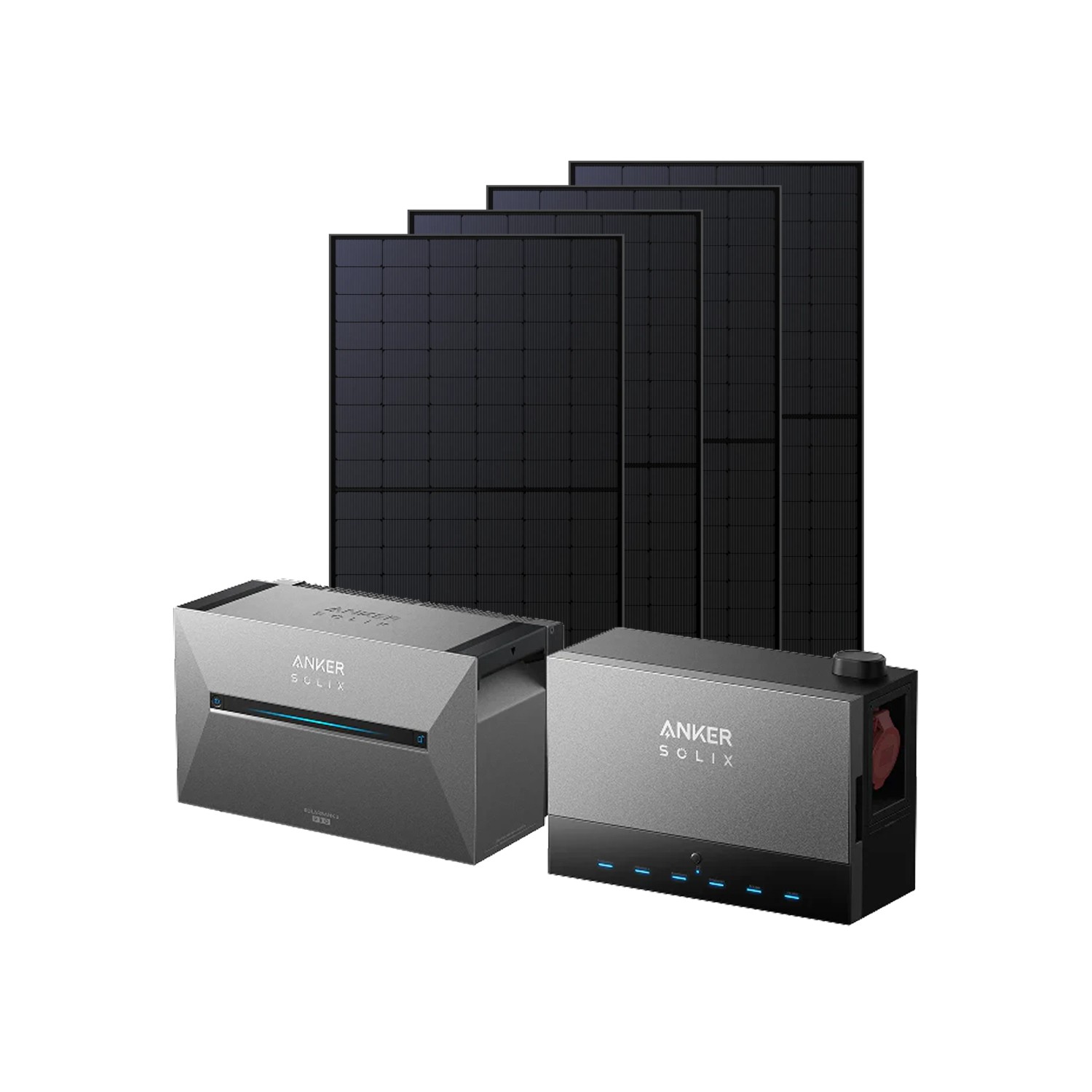 Anker Solix Solarbank Multisystem Power Dock 2.000 Wp Speicher 2,7 kWh