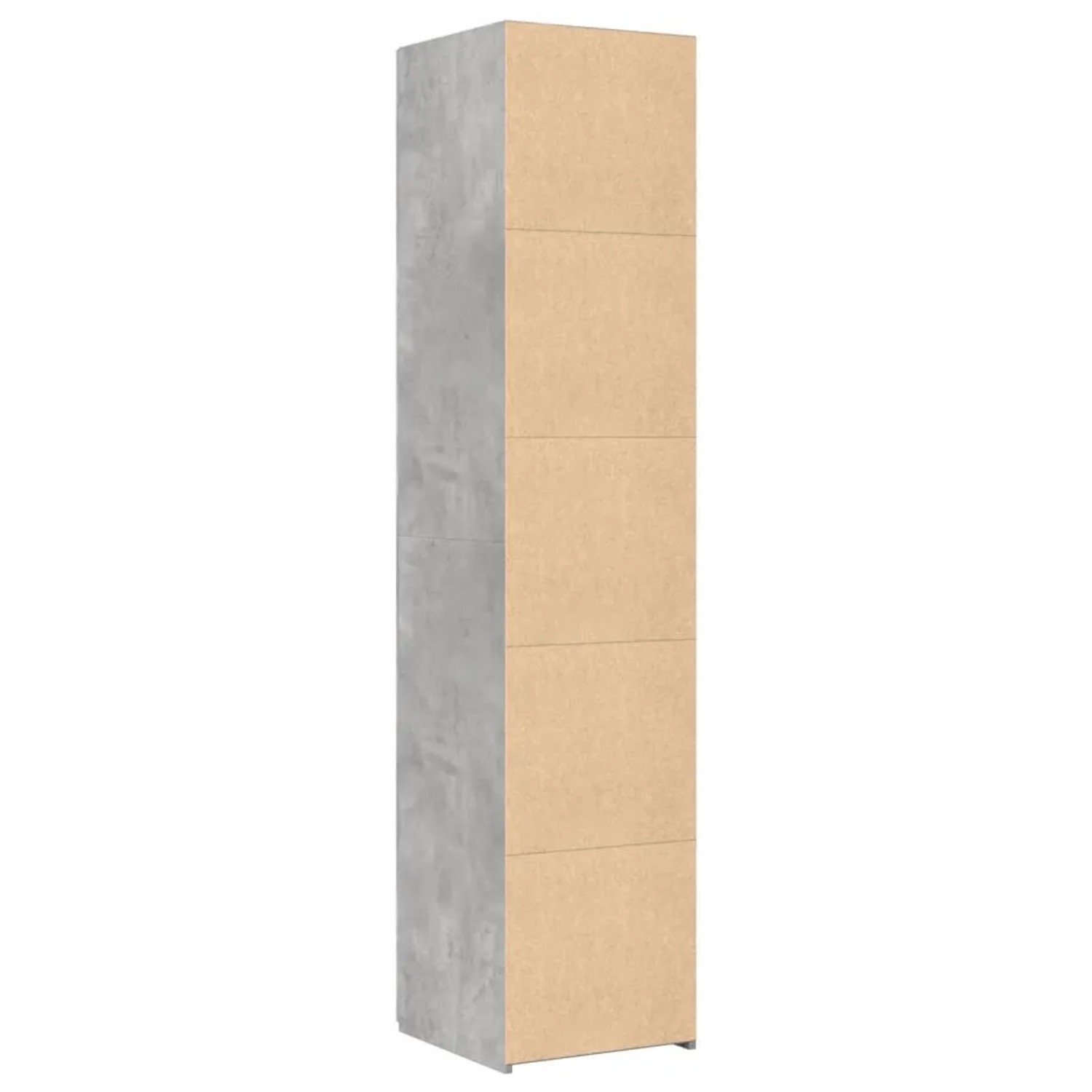 vidaXL Highboard Betongrau 40x42,5x185 cm Holzwerkstoff 3281402_6