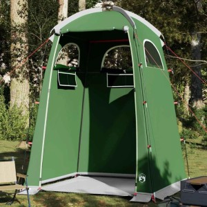 vidaXL Duschzelt Grün Wasserfest 4009473