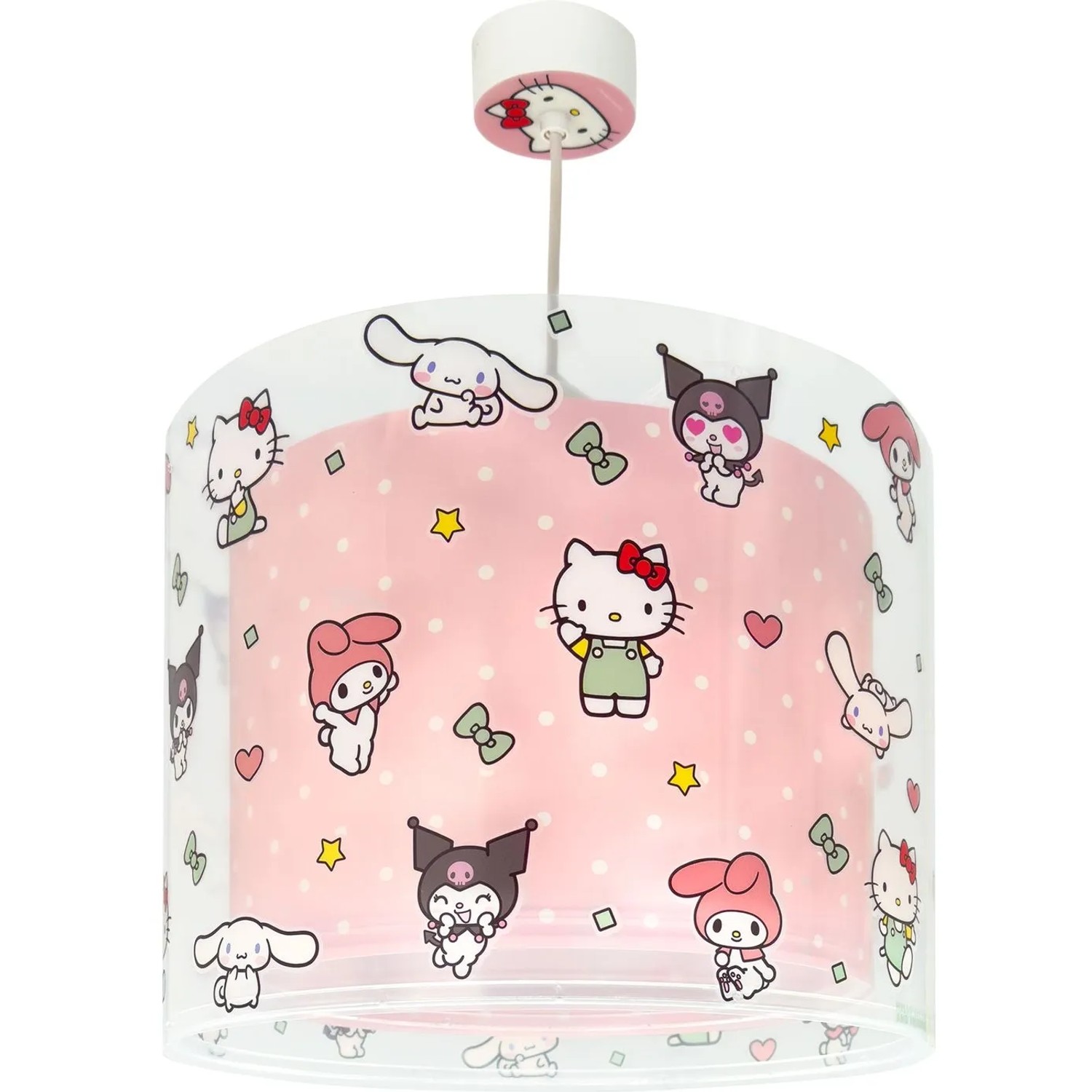Dalber  Deckenlampe für Kinder Hello Kitty & Friends Kuromi My Melody und Cinnamoroll