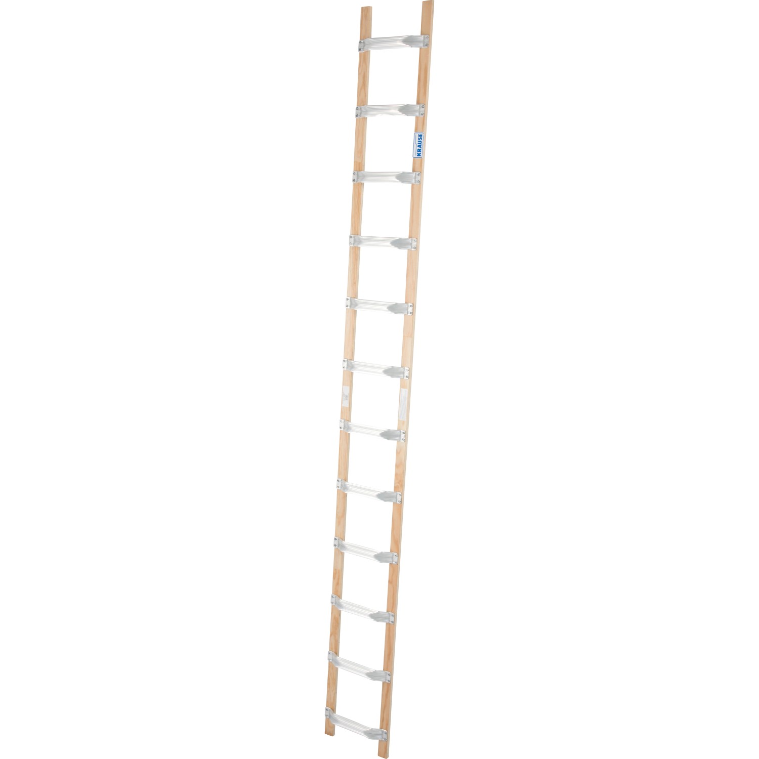 Krause Dachleiter 12 Sprossen 340 cm x 40 cm x 7 cm Alu-Holz günstig online kaufen