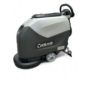 DeTec. Scheuersaugmaschine für Gewerbe & Industrie. Bodenreinigungsmaschine mit Akku für Fliesen und Betonböden.