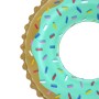 Bestway Schwimmring Sweet Donut, Ø 77 cm, türkis mit bunten Streuseln.
