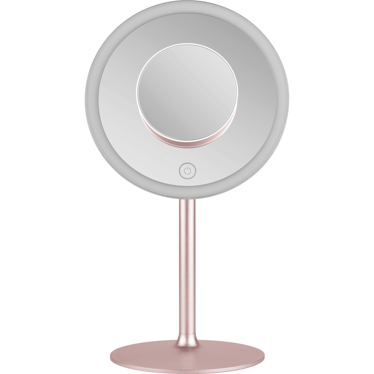 baliv LED Kosmetik Standspiegel Rosé Gold