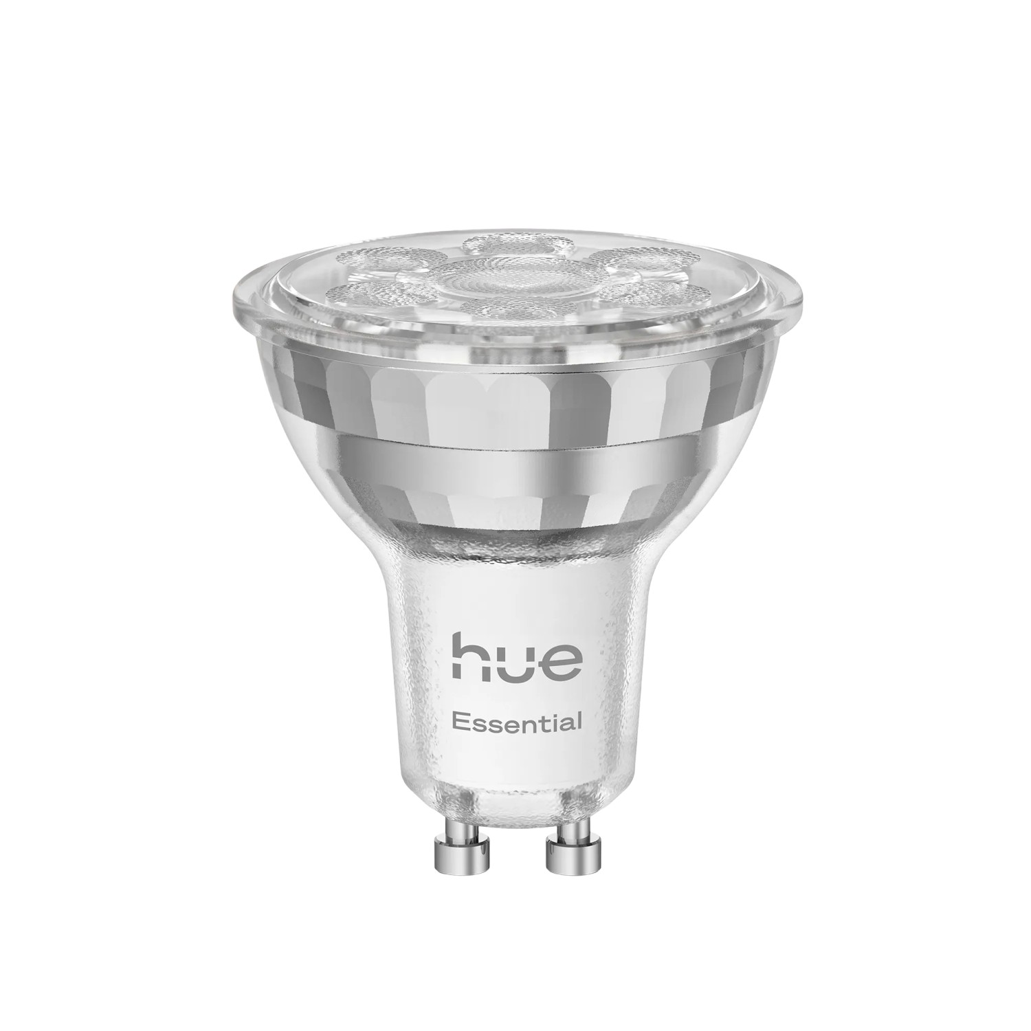 Philips Hue GU10 Leuchtmittel, 2er Set. Smarte Lampe mit warmweißem bis kaltweißem Licht.