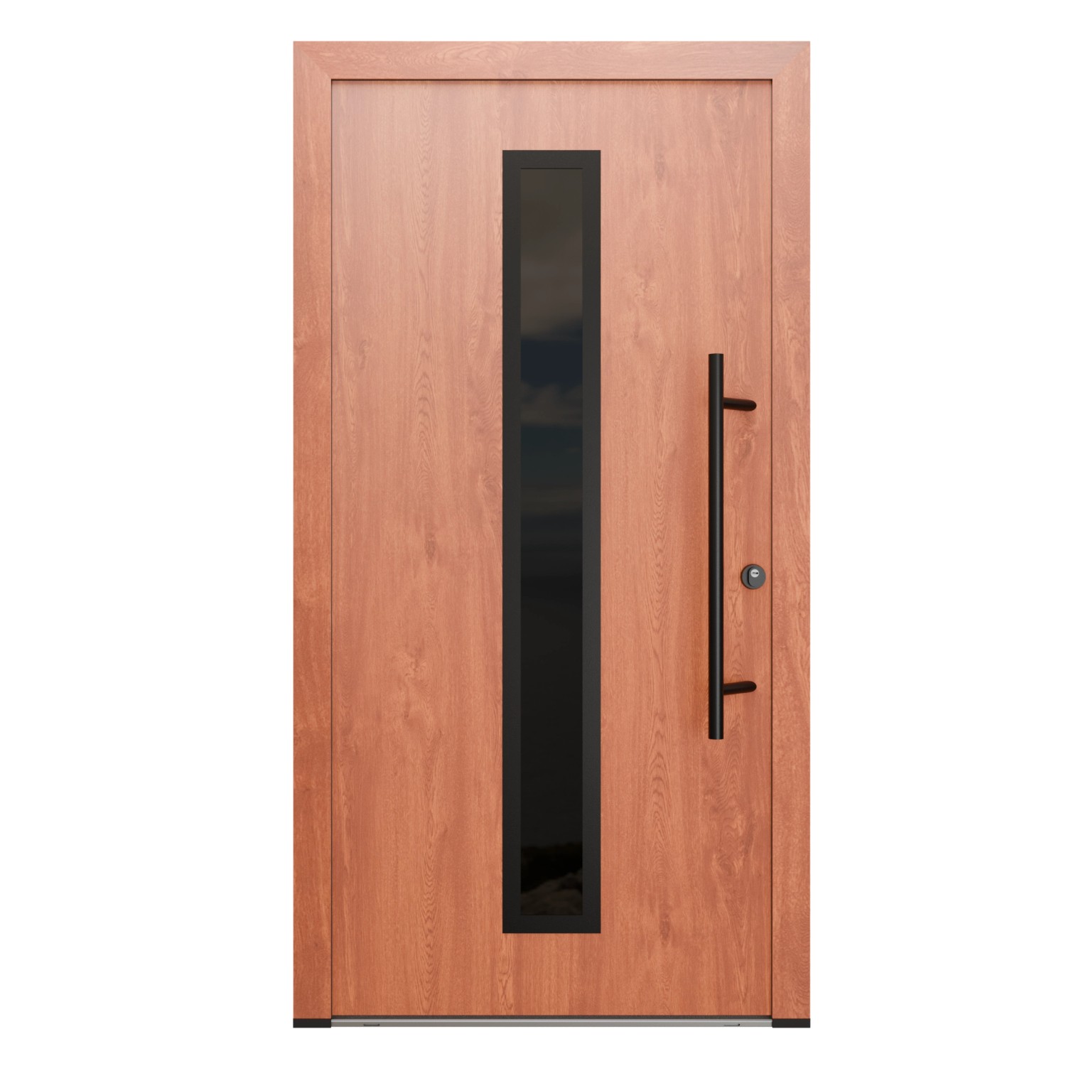 FM Türen AS68 Modell 21 1000 x 2100 Goldene Eiche Rechts Innen Beschläge Set 13 Glas 09