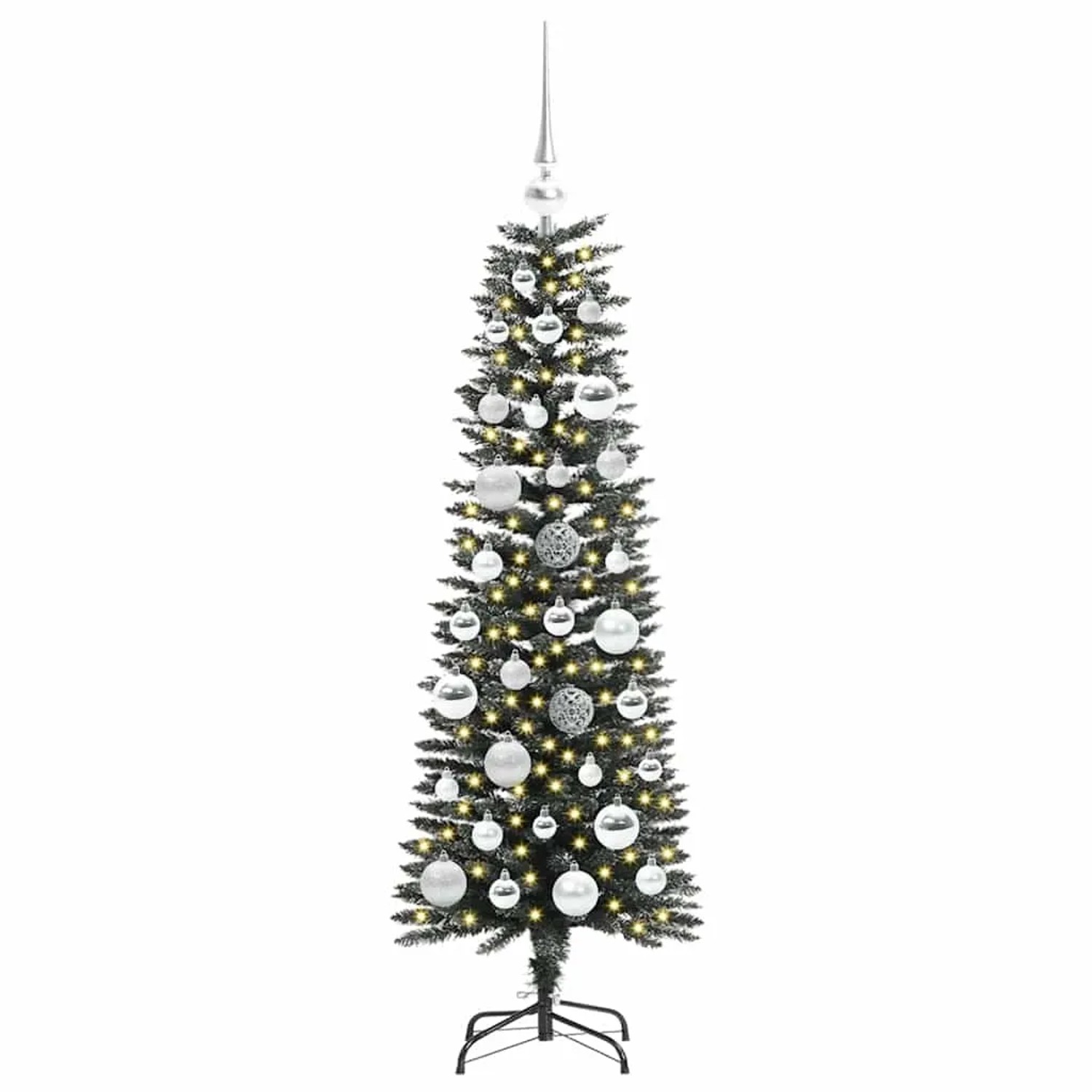 vidaXL Künstlicher Weihnachtsbaum Grün 40,5 x 40,5 x 120 cm 3395921