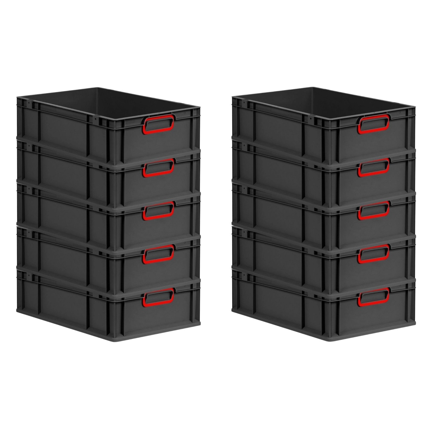 PROREGAL SparSet 10x Eurobox Nextgen Color HxBxT 17x40x60cm 34 Liter Griffe günstig online kaufen