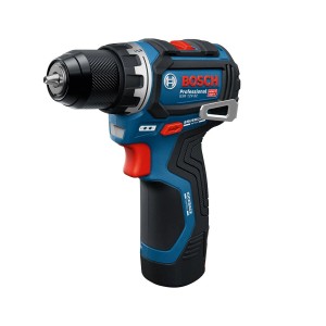 Bosch Professional GSR 12V-32 Akku-Bohrmaschine in Blau und Schwarz.