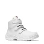Weißer Elten Sicherheitsstiefel White Strap Mid ESD S3 Gr. 39 mit Klettverschlüssen.