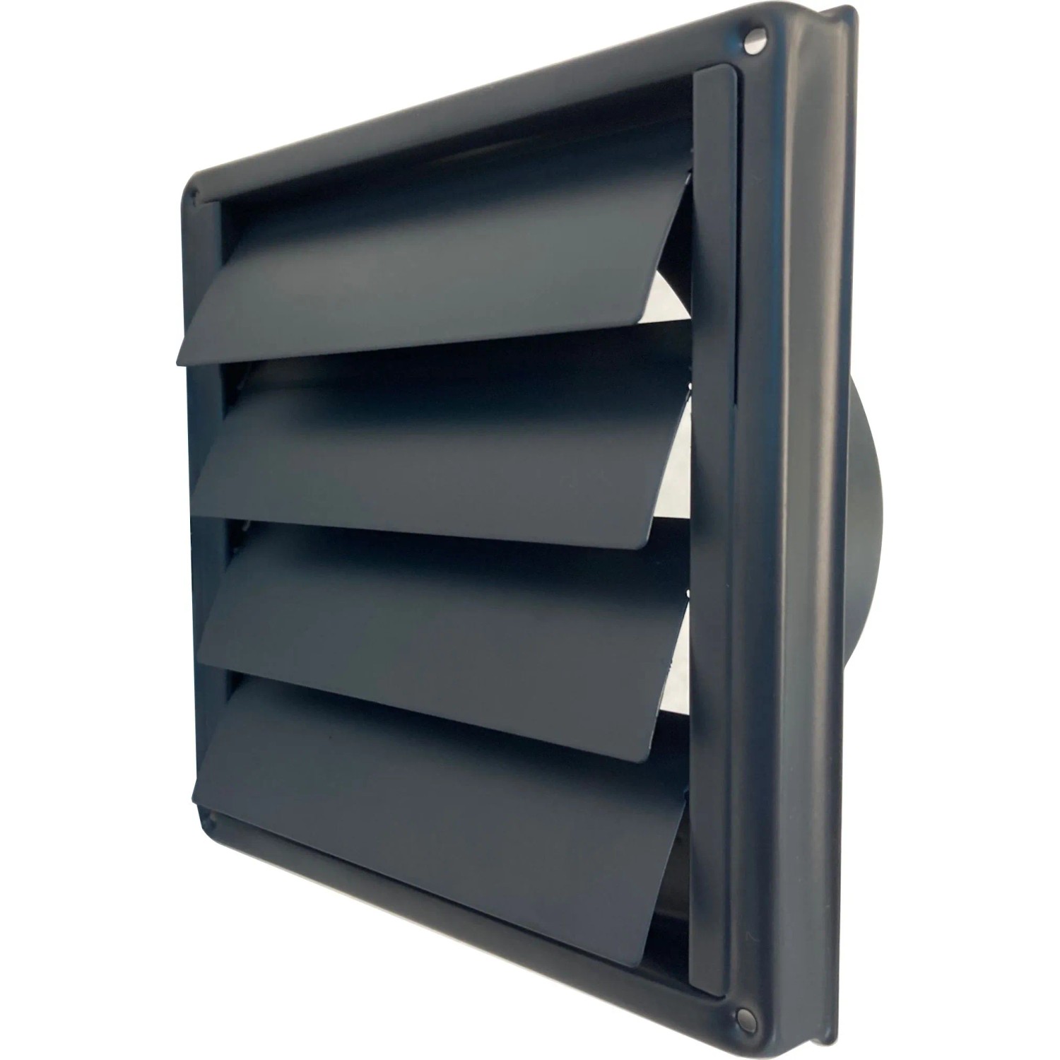 Image of Häusler Lüftungsgitter LG-5012 BL DN 125 Zuluft Ablufthaube Insektschutz