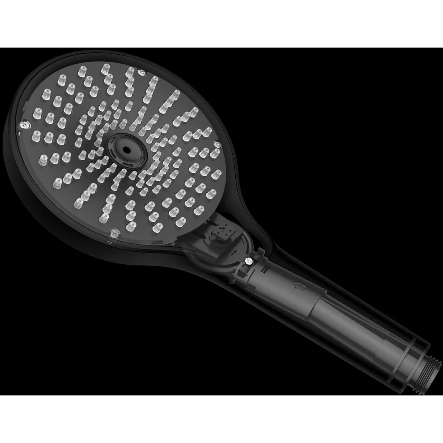 Wenko zuhanyfej Ultimate Shower fekete/szürke 13 cm átmérő vásárlása az