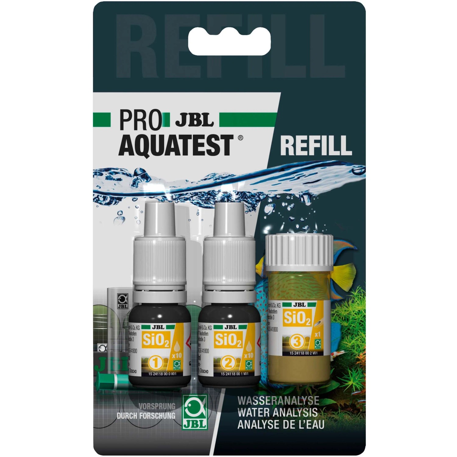 JBL Wassertest-Reagenz ProAquaTest SiO2 Silikat Refill