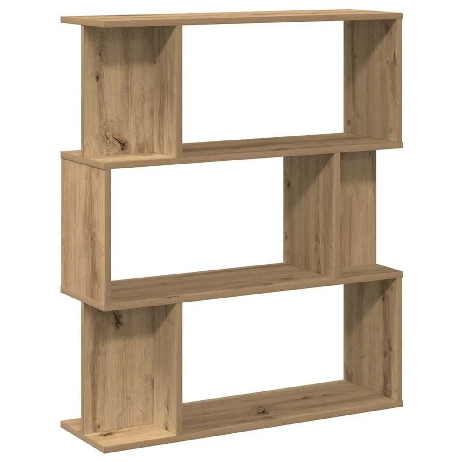 vidaXL Bücherregal Artisan-Eiche 80x24x96 cm Holzwerkstoff 855773 günstig online kaufen