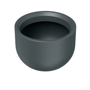 Prosperplast Blumentopf Molta Ø 60 cm x 42 cm Graphit