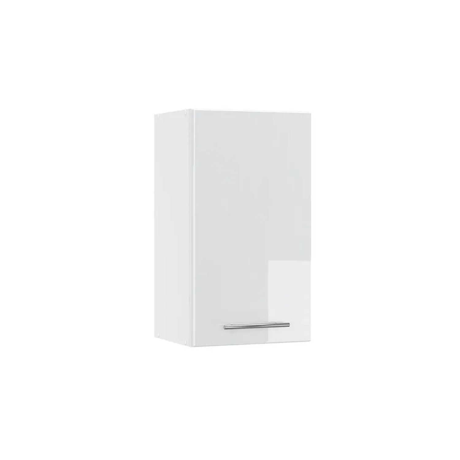Vicco Badschrank Fame-Line Weiß Hochglanz 40 x 72