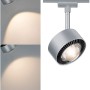 Paulmann URail LED Spot Aldan, schwarz/chrom matt, für Schienensysteme, dimmbar.