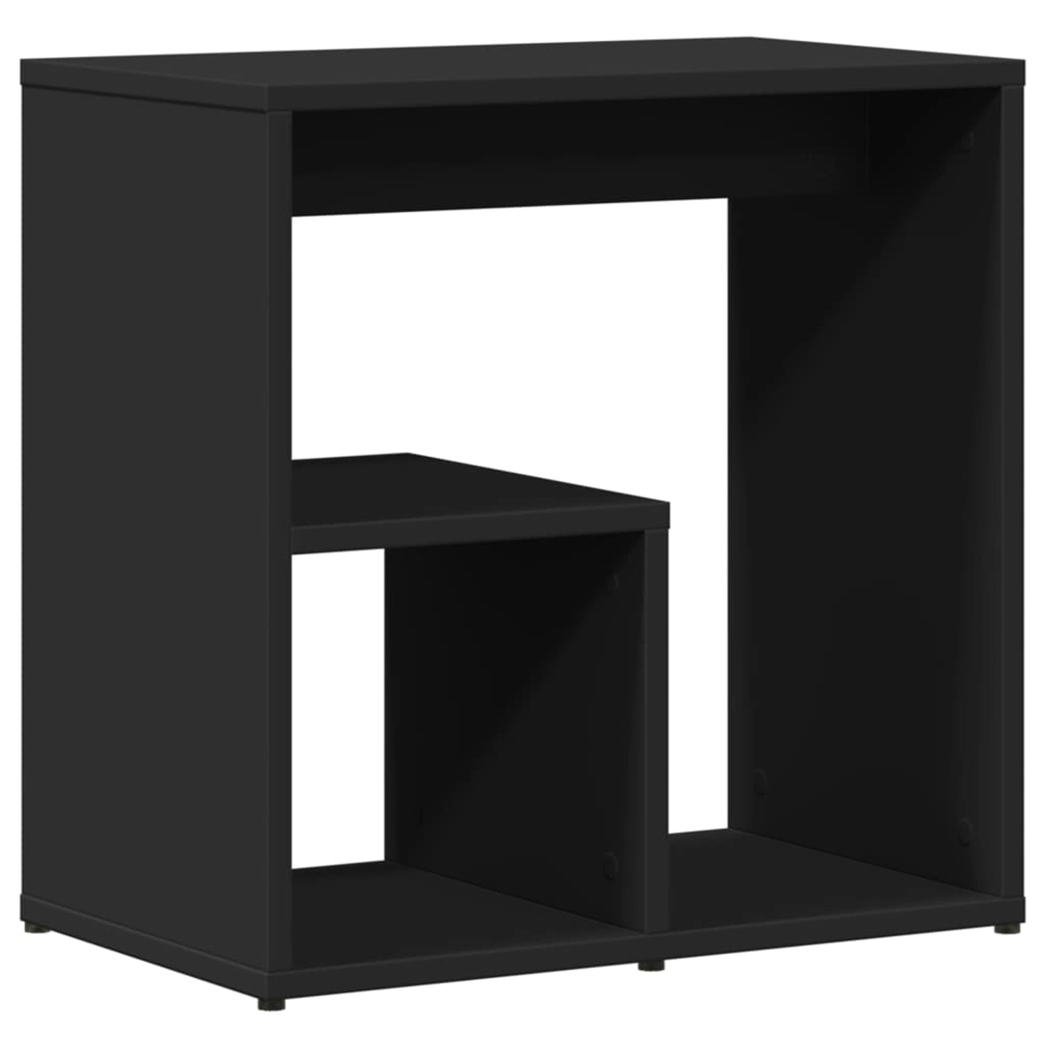 vidaXL Beistelltisch Schwarz 50x30x50 cm Holzwerkstoff 840557 günstig online kaufen