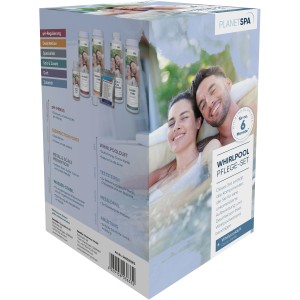 Planet Spa Grundausstattung Set Chlor-Methode für die Wasseraufbereitung im Pool.