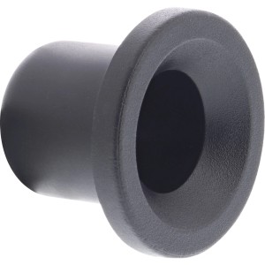 Schwarzer Wagner Wandhaken Hooks4home, Ø 40 mm, aus Kunststoff zum Schrauben.