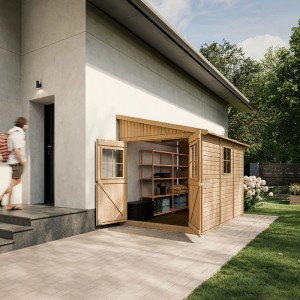 Holz-Gartenhäuser mit Anbau kaufen bei OBI