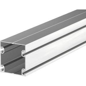Aluvario Pro Profil für Poolabdeckung, 160x110mm, silberfarben.