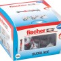 Verpackung Fischer Gipskartondübel Duoblade, 40 Stück. Dübel für Gipskarton.