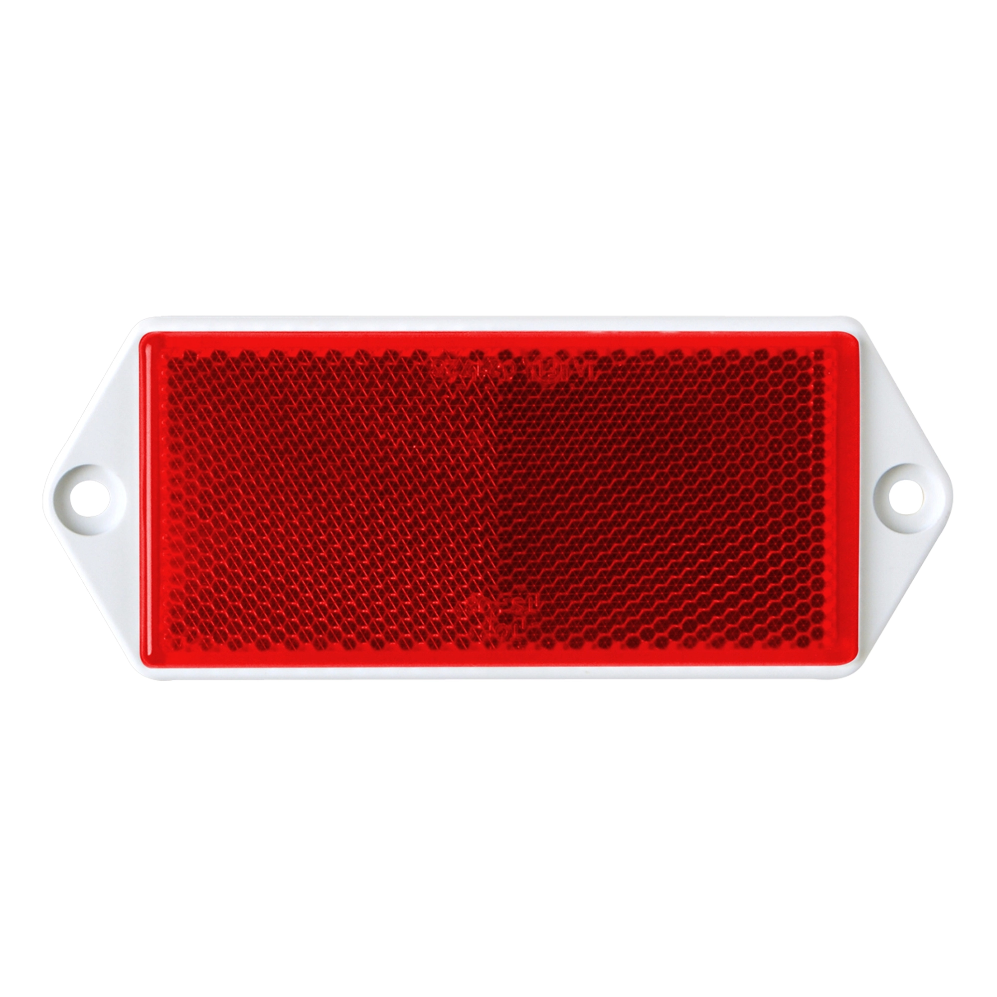 LAS Eckiger Reflektor für PKW Anhänger 2 Stück Rot kaufen bei OBI