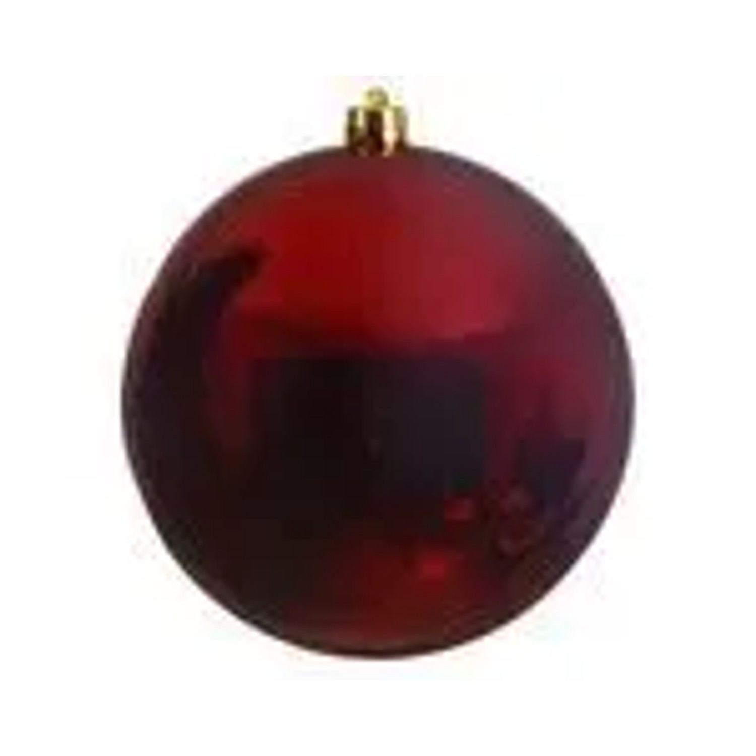 Kaemingk Weihnachtsbaumkugeln Bruchfest  40 cm 1 Stueck Rot
