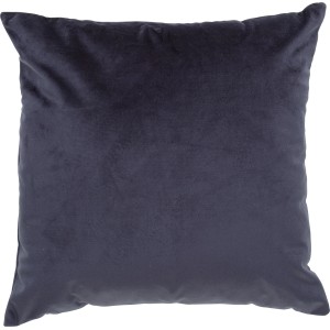 Quadratisches, saphirblaues Dekokissen 40x40 cm von OBI für Wohnzimmer und Schlafzimmer.
