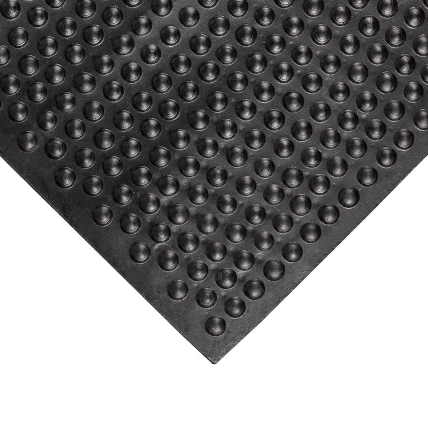 Schwarze KARAT Stallmatte Noppen GW4008, Drainagematte 183x122x1,7cm, robust und rutschfest.