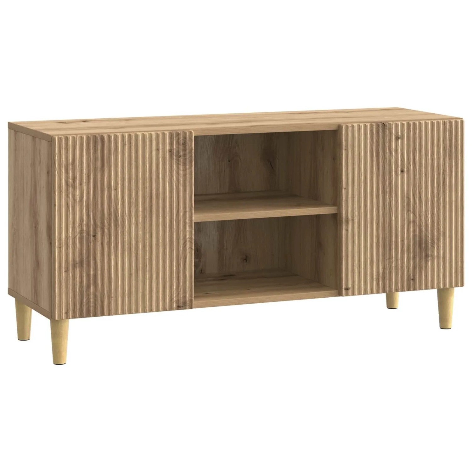 vidaXL TV-Schränk Artisan-Eiche 102 x 34,5 x 50 cm Holzwerkstoff 894704