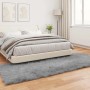 vidaXL Kunstschaffell Teppich Tafalla Grau 80 x 250 cm Polyester 42021524_4