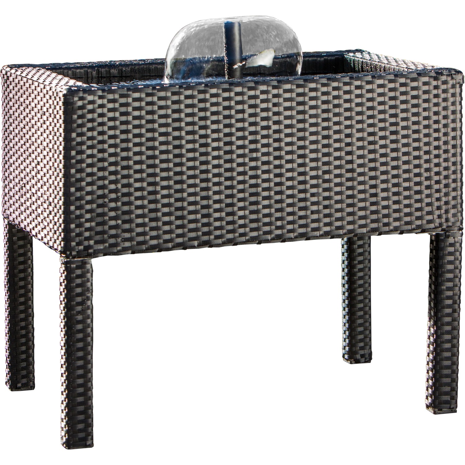 Hochteich-Komplettset Rattan
