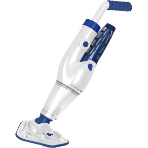 Kabelloser Gre Poolreiniger Electric Vac Plus für Pools und Spas, 36 W, weiß.