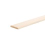 Döllken Tapetenleiste aus roher Kiefer, 6x60x2100 mm, für saubere Wandabschlüsse.