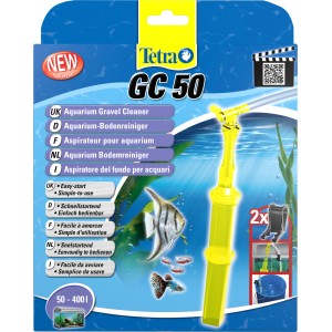 Tetratec GC 50 Aquarium-Bodenreiniger für Aquarien von 50-400l mit Zubehör.